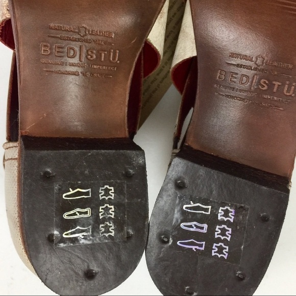 Bed Stu Brittany Sandals Braided Nectar Lux White Tan - Picture 13 of 17